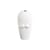 Vaso Salvador ceramica bianco / Ø 10 x H 17 cm - Porcellana - Jonathan Adler