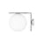 IC W2 Wall light glass metal Ø 30 cm - Flos