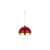 Weihnachtskugel Delight Big  n°7 glas rot / Ø 9 cm - Alessi