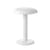 Gustave LED Wireless rechargeable lamp metal white / Ø 16 x H 23 cm - Aluminium - Flos