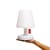 Edison the Petit LED Wireless rechargeable outdoor lamp plastic material white / H 25 cm - Fatboy
