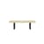 Bank Nelson Bench holz natur / L 022 cm - By George Nelson, 1946 - Vitra