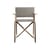 Fauteuil pliant Stanley tissu gris / Philippe Starck, 2017 - Magis