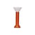 Lampe sans fil rechargeable Flash LED métal orange - HÜBSCH