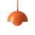 Suspension Flowerpot VP10 métal orange / Ø16 cm - By Verner Panton, 1968 - &tradition