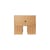 Table de chevet Kuben bois naturel / 1 tiroir - Ferm Living