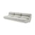 Canapé droit Hi Lo - Configuration B / 3 places - L 330 cm - Modulable - &tradition