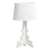 Lampe de table Bourgie plastique blanc / H 68 à 78 cm - Ferruccio Laviani, 2004 - Kartell