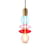 Pendelleuchte Léonor Vertical glas bunt / Ø 15 x H 39,7 cm - ELEMENTS LIGHTING