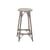 A.I. LIGHT High stool plastic material grey / H 65 cm - Designed by artificial intelligence / Recycled - Kartell