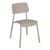 Chaise empilable Studie métal beige / Aluminium - Fermob