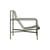 Fauteuil bas Palissade métal vert / Dossier haut - Bouroullec, 2016 - Hay