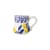 Mug Maxima céramique bleu / Ø 9,5 x H 11,5 cm - 510 ml - Bloomingville