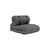 Beistellbett Buckle Up Outdoor textil grau / Sonnenliege & Beistellbett - KARUP