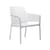 Fauteuil empilable Net Relax blanc - NARDI