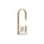 Lampe sans fil rechargeable FollowMe plastique blanc bois naturel / LED - H 29 cm - Marset
