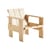 Poltrona lounge Crate legno naturale / Gerrit Rietveld - Legno - Hay