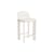 Chaise de bar Chisel 35 Low bois blanc / H 65 cm - Hay