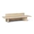 Banc Oblique bois naturel / Console basse - L 120 cm - Ferm Living