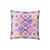 Latice Carré Cushion textile purple / 45 x 45 cm - Frozzed - POPUS EDITIONS