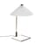 Lampe de table Matin Large LED tissu blanc / H 52 cm - Hay