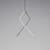 Sospensione Arrangements 2 LED metallo bianco nero / 2 elementi - H 90 x L 100 cm - Flos