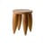 Tabouret Senofo bois naturel - POLSPOTTEN