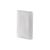 Vase Ridge verre blanc / L 23 x H 35 cm - Muuto