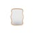 Wandspiegel Noto holz natur / Small - 70 x 90 cm / Eiche - Maison Sarah Lavoine