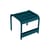 Beistelltisch Luxembourg metall blau / Sitzhocker - L 42 cm - Fermob