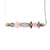 Pendelleuchte Léonor Horizontal glas grau / L 82 cm - ELEMENTS LIGHTING