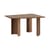 Re-Norm Rectangular table wood brown / 130 x 120 cm - Muuto