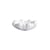 Schale Bloom Medium keramik weiß / Ø 28,5 x H 10,5 cm - 101 COPENHAGEN