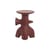 Tavolino d'appoggio Archeo materiale plastico rosso / H 46,7 cm - Jaime Hayón - Magis