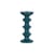 Slave Candle stick ceramic blue / Ceramic - H 20 cm - Maison Sarah Lavoine
