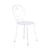 Chaise empilable 1900 métal blanc - Fermob