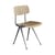 Chaise Result beige bois naturel / Réédition 1958 - Hay