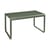 rechteckiger Tisch Bellevie metall grün / 140 x 80 cm - Metall - Fermob