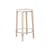 Poêle Collection High stool metal white / By Philippe Starck - H 65 cm - Alessi