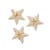 Décoration à suspendre Amanda papier beige / Set de 3 - Papier FSC plié main / 6 x 6 cm - Ferm Living