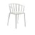 Fauteuil empilable Venice plastique blanc - Kartell