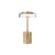 Kabellose, wiederaufladbare Außenlampe Blossi LED plastikmaterial gold / H 26 cm - NUURA