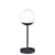 Lampe extérieur sans fil rechargeable Mooon! LED / Sphère plastique - H 41 cm - USB - Fermob