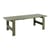 rechteckiger Tisch Weekday holz grün / 230 x 83 cm - Holz - Hay