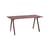 Scrivania Copenhague CPH10 2.0 legno rosso / Linoleum - L 160 x 80 cm - Hay