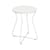 Sgabello Cocotte metallo bianco / Tavolino - H 45 cm / Metallo - Fermob