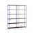 Shelving System – s.200.2.B Shelf wood brown / W 162 x H 200 x D 35 cm - MOEBE