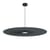 Suspension Carmen Large tissu gris / LED - Ø 120 cm - Hartô