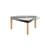 Table basse Disc verre transparent / Ø 80 cm - TIPTOE