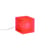 Lop Small Square Table lamp plastic material pink / Archiproducts Design Award Winner - BANG